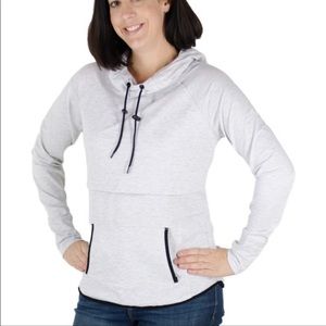 Latched Mama Active Nursing Breastfeeding Hoodie Sweatshirt